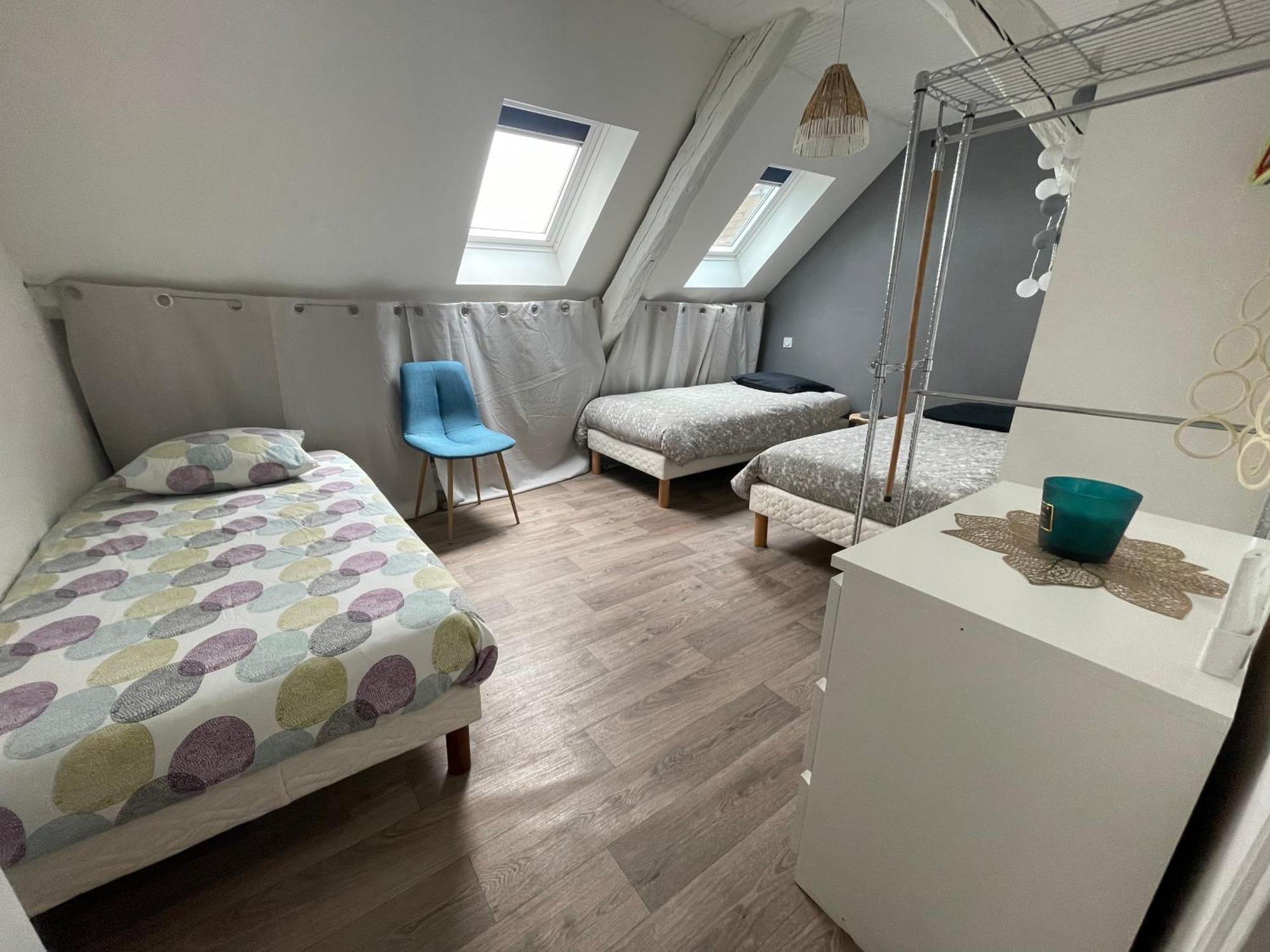 F3 Duplex   Ô Meublé de Pithiviers   2 chambres - 6 personnes Esterno foto